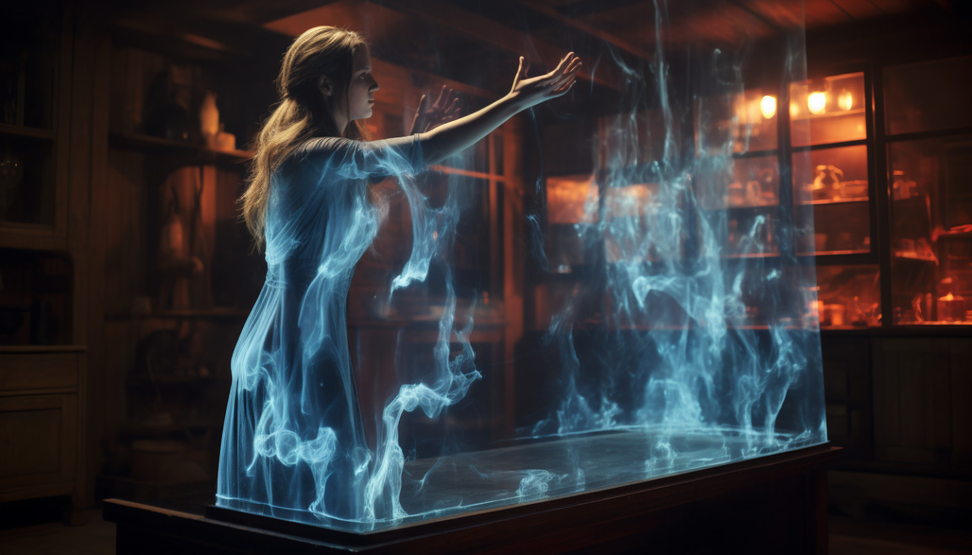 Pantalla panorámica - Hologramas en galerías: el futuro del arte visual